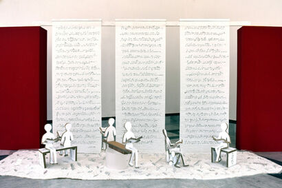 LETTORI - a Sculpture & Installation Artowrk by Salvatore  Pizzo 